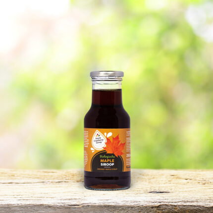 Dutch Cranberry bio Maplesiroop 250ml - Pure ahornsiroop, biologische zoetstof zonder toegevoegde suikers, ideaal voor glutenvrij en veganistisch diee