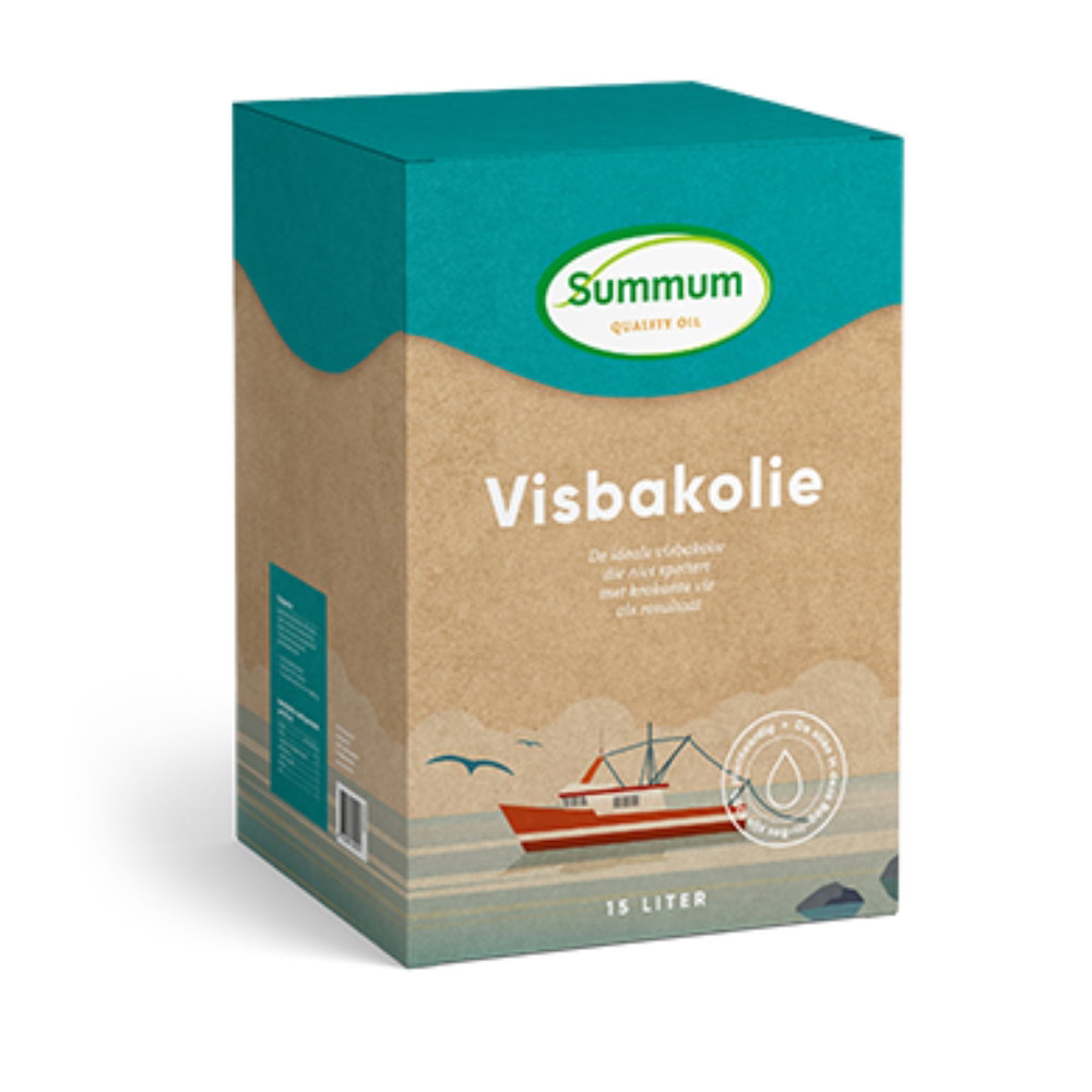 Visbakolie 15 liter Bag-in-Box | Natuurgroothandel Visbakolie 15 liter Bag-in-Box voor professioneel bakken van vis en zeevruchten