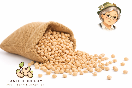 Kikkererwten Brandwijk 10kgtuurlijke peulvruchten van TanteHeidi. kikkererwten Brandwijk 10kg in jute zak gedroogde peulvruchten tanteheidi