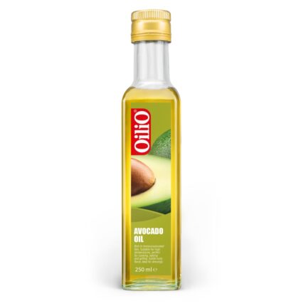 Oilio Avocadoolie 250ml – natuurlijke koudgeperste olie rijk aan vitamine E