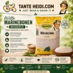 Brandwijk witte marinebonen 1000 gram, gedroogde bonen voor soepen, salades, stoofgerechten en ovenschotels.