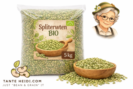 spliterwten bio 5kg gedroogde spliterwten peulvruchten tanteheidi