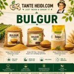 Assortiment bulgur van Tante Heidi voor gezonde en veelzijdige gerechten.