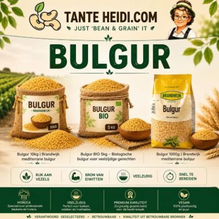 Assortiment bulgur van Tante Heidi voor gezonde en veelzijdige gerechten.