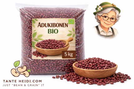 adukibonen bio 5kg gedroogde bonen peulvruchten tanteheidi