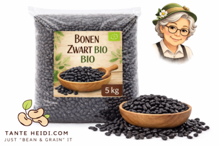 zwarte bonen bio 5kg gedroogde bonen peulvruchten tanteheidi