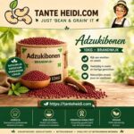 Brandwijk adzukibonen 10 kg, gedroogde rode bonen voor soepen, stoofgerechten, salades en Aziatische gerechten.