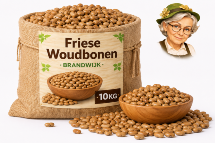 Friese woudbonen 10kg van Brandwijk met logo