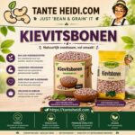 Assortiment biologische Kievitsbonen van Tante Heidi voor veelzijdige gerechten